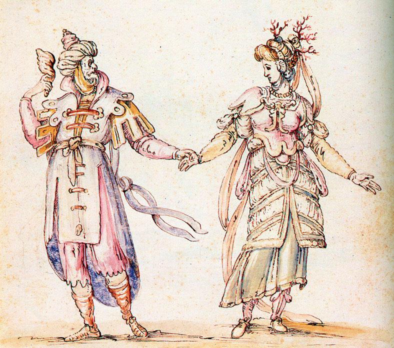 Examples Of Masque Costume In The Late 16th Early 17th Centuries
